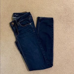 American eagle jeans skinny size 6